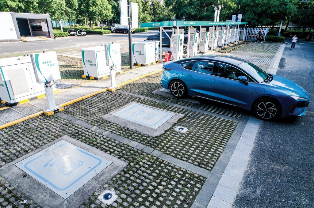 Charging parking for Electric Cars