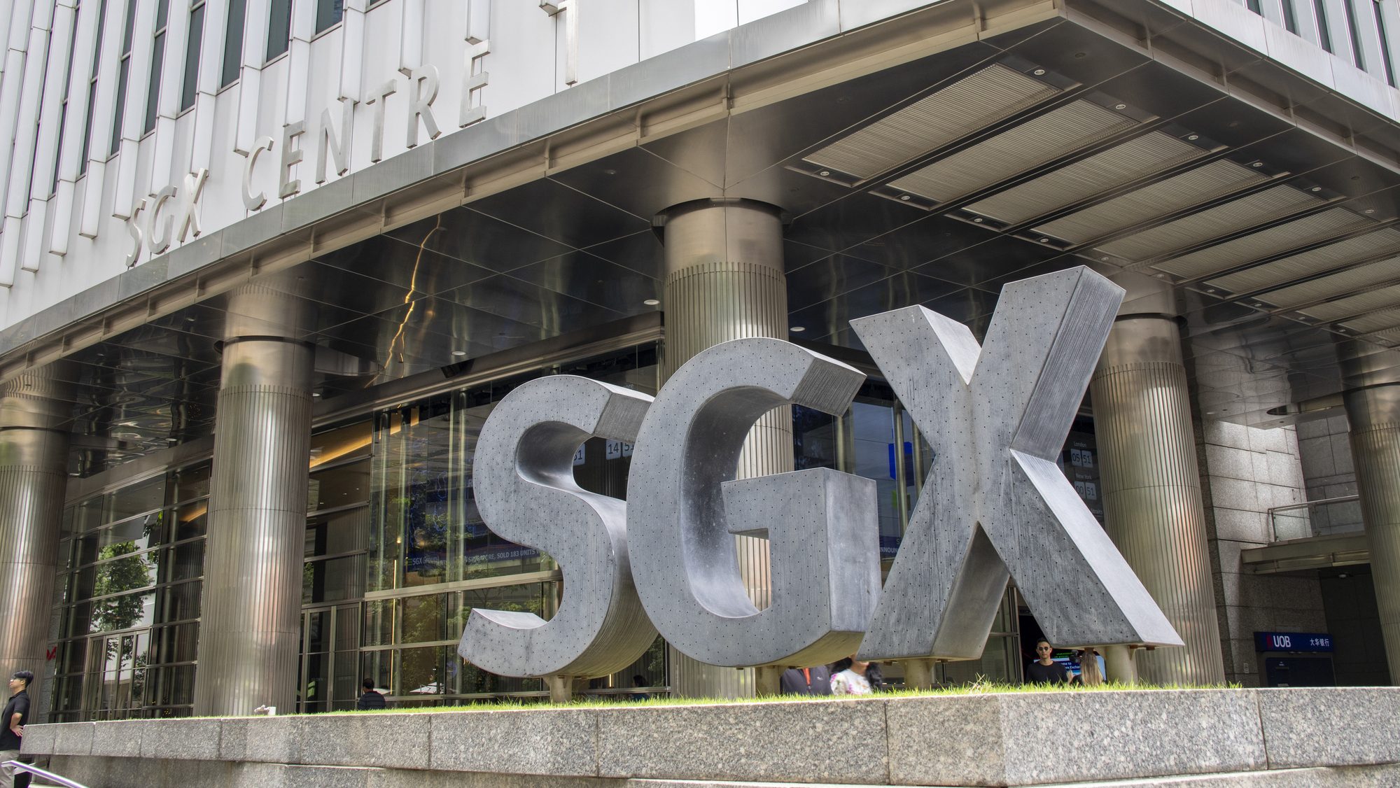Sign of SGX, Singapore Exchange Limited