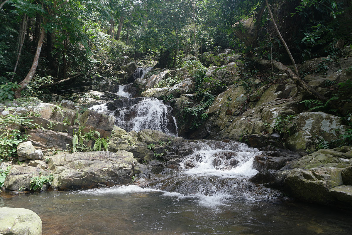 Pulau Tioman, Asah Waterfall