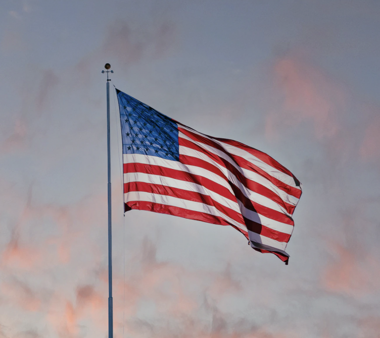 X users cheering on students protecting the American flag at UNC ...